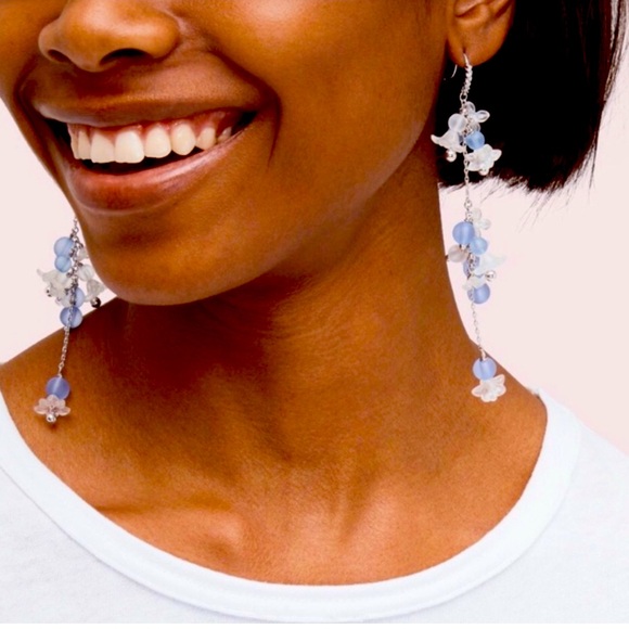 Kate Spade full floret statement linear earnings‎ - Picture 1 of 3